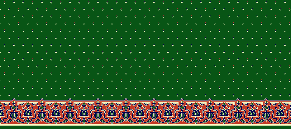 Safli Cami Halisi Model 1260 - Yeşil